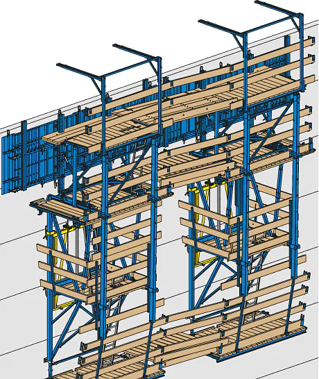 Fôrma para torres de  refrigeração SK175
