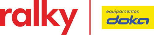 logotipo ralky equipamentos doka